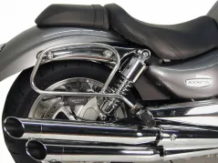 Porte-sacoches pour sacoches en cuir - chrome pour Triumph Rocket III