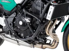 Arceau de protection moteur noir incl. patins de protection pour Kawasaki Z 650 RS (2022-)