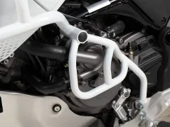 Pare-choc supplémentaire blanc, unilatéral pour Ducati DesertX Rally (2024-)