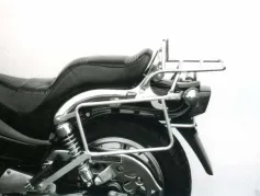 Porte-bagages latéral et supérieur - chrome pour Kawasaki EN 500 jusqu'en 1995