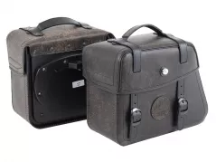 Ensemble de sac en cuir robuste marron pour support C-Bow