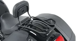 Solorack avec dossier - noir pour Suzuki C1500T Intruder de 2013