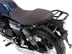 Porte-bagages arrière tubulaire noir pour Moto Guzzi V7 Stone Corsa (2024)