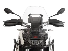 Jeu de protège-poignées noirs (côté gauche + droit) pour Aprilia Tuareg 660 (2025-)