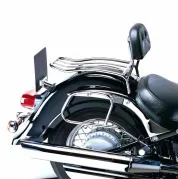 Porte-sacoches pour sacoches en cuir - chrome pour Kawasaki VN 1600 Classic