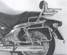 Sidecarrier permanent monté - chrome pour Moto Guzzi California Evolution de 2001