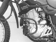 Barre de protection moteur - noire pour Yamaha XT 600 E à partir de 1995