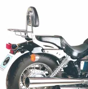 Sissybar avec porte-bagages pour Honda VT 750 D2 Black Widow