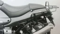 Tube Topcasecarrier - noir pour Moto Guzzi V 10 Centauro / GT / Sport