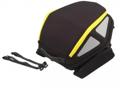 Sacoche arrière Royster avec kit de fixation sangle - noir/jaune