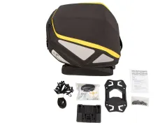 Sacoche arrière Royster incl. Adaptateur de fixation de base - noir/jaune