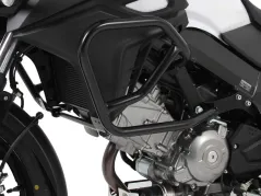 Barre de protection moteur - noire pour Suzuki V-Strom 650 / XT à partir de 2017