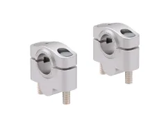 Rehausse de guidon pour Suzuki GSF 600 Bandit (1995-2004), 25 mm - argent