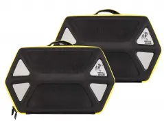 Ensemble de sacoches latérales Royster Speed noir/jaune pour support C-Bow