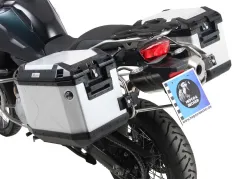 Sidecarrier Découpe inox incl. Boites de rangement Xplorer Cutout pour BMW F 850 GS (2018-)