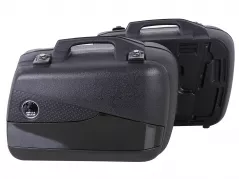 Valise latérale Junior Flash 40 noire gauche/droite
