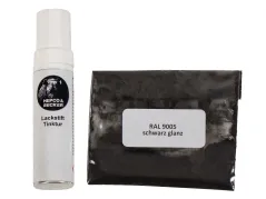 Kit de réparation de peinture noir brillant