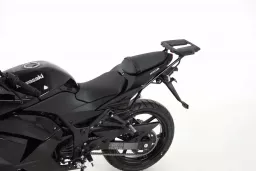 Porte-bagages Alurack - noir pour Kawasaki Ninja 250 R