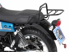 Tube Topcasecarrier / porte-bagages arrière - noir pour Moto Guzzi V 7 III stone / special / Anniversario de 2017