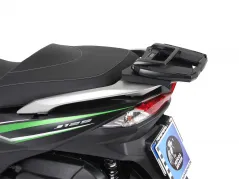 Easyrack topcasecarrier en combinaison avec le porte-bagages d'origine - noir pour Kawasaki J 125/300 à partir de 2014