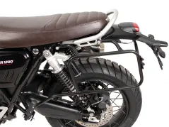 Porte-bagages latéral unilatéral gauche noir à montage permanent pour Triumph Scrambler 1200 X (2024-)