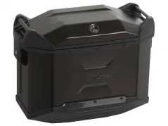 Valise latérale Xceed 38 litres. gauche - Noir de jais