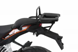 Alurack topcasecarrier - noir pour KTM 390 Duke jusqu'en 2016