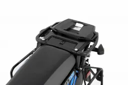 Tube Topcasecarrier - noir pour Kawasaki KLR 650 Export-Modell de 2008