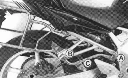 Kit d&#39;abaissement de repose-pieds pour Yamaha FZ6 / Fazer