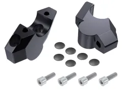 Rehausse de guidon déportée pour Honda X-ADV (2025-), 30 mm, noire