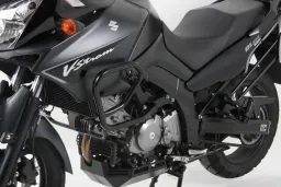 Barre de protection moteur - noire pour Suzuki DL 650 V-Strom jusqu'en 2011