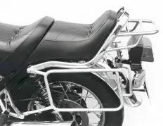Sidecarrier permanent monté - chrome pour Moto Guzzi V 65 Florida de 1992