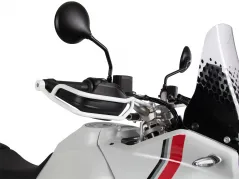 Jeu de protège-mains blanc (côté gauche+droit) pour Ducati DesertX (2022-)