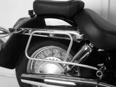 Porte-sacoches pour sacoches en cuir - chrome pour Honda VT 750 Shadow à partir de 2008