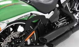 C-Bow sidecarrier - noir pour Harley-Davidson Softail Breakout / Mince