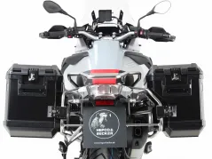 Sidecarrier Découpe inox incl. Sideboxes Xplorer noires pour BMW R1250GS Adventure (2019-)