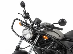 Barre de protection avant supérieure - noire pour Honda CMX500 Rebel à partir de 2017