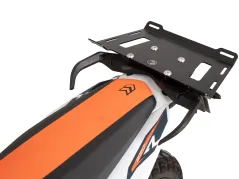 Agrandissement arrière pour porte-bagages arrière d&#39;origine noir pour KTM 890 Adventure / R / Rally (2023-)