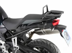 Porte-bagages Alurack - noir pour porte-bagages arrière d'origine en plastique BMW (sans kit Touring) pour BMW F 850 GS (2018-)