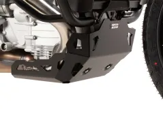 Plaque de protection moteur noire pour Moto Guzzi Stelvio (2024-)