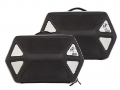 Ensemble de sacoches latérales Royster Speed noir/gris pour support C-Bow