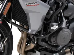 Arceau de protection moteur noir incl. patins de protection pour Triumph Tiger Sport 660 (2022-)