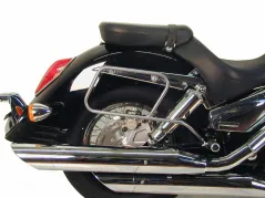 Porte-sacoches pour sacoches en cuir - chrome pour Honda VTX 1300