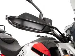 Jeu de protège-poignées noir (côté gauche + droit) pour Moto Guzzi V 85 TT / Strada / Travel (2024-)