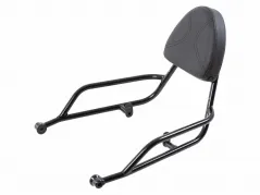 Sissybar ohne Gepäckträger schwarz pour Moto Guzzi V7 Special/Stone/Centenario (2021-)