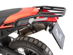 Porte-bagages arrière tubulaire noir pour Aprilia Tuareg 660 (2025-)