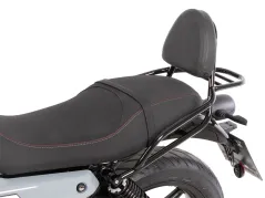Sissybar avec porte-bagages arrière noir pour Moto Guzzi V7 Sport (2025-)