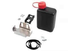 2 litres. bidon de carburant incl. Support universel et kit de montage
