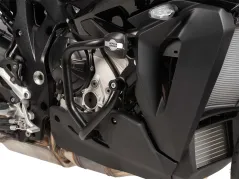 Barre de protection moteur noire avec coussinets de protection pour BMW S 1000 XR (2024-)