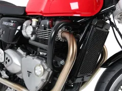 Barre de protection moteur - noire pour Triumph Thruxton / R à partir de 2016